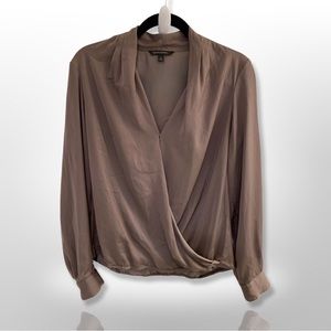 BANANA REPUBLIC • Dark Beige Blouse